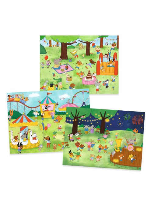 Djeco Satírozó képkészítés Kerti parti - Party time!