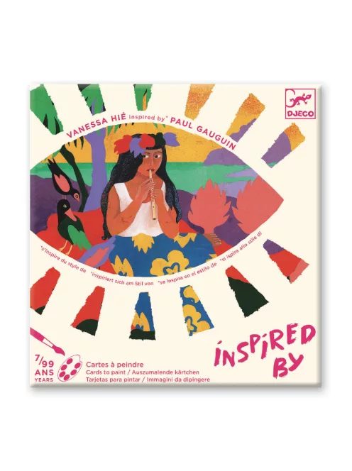 Djeco Művészeti műhely, Polinézia, Inspired by Paul Gauguin
