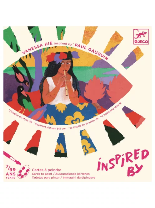 Djeco Művészeti műhely, Polinézia, Inspired by Paul Gauguin