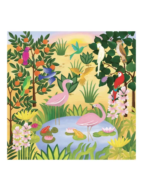 Djeco Művészeti műhely, Megállt az idő, Inspired by Henri Rousseau