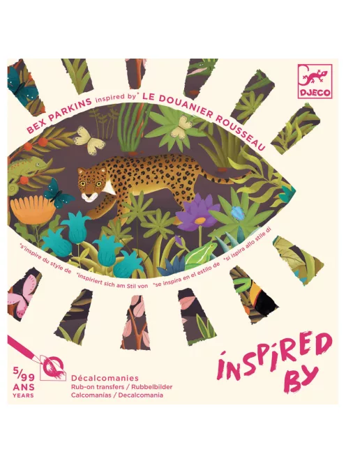 Djeco Művészeti műhely, Megállt az idő, Inspired by Henri Rousseau