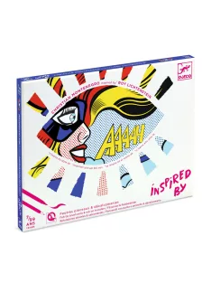   Djeco Művészeti műhely, Szuperhősök, Inspired by Roy Lichtenstein