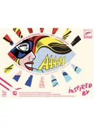 Djeco Művészeti műhely, Szuperhősök, Inspired by Roy Lichtenstein