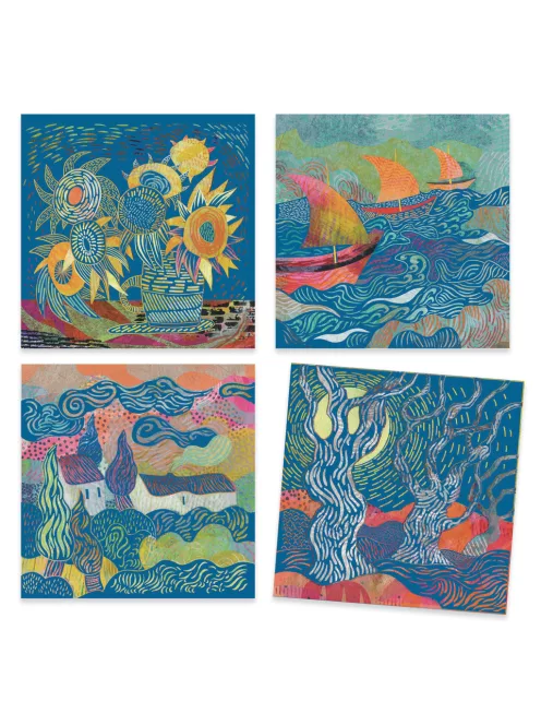 Djeco Művészeti műhely, Délen, Inspired by Vincent van Gogh