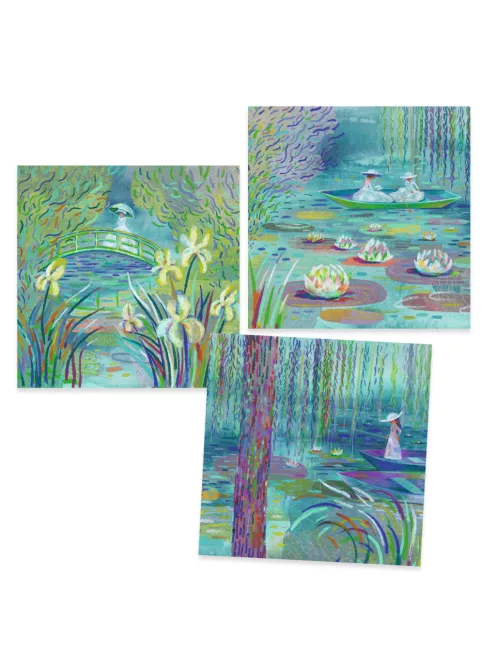 Djeco Design by Művészeti műhely Tavirózsák - Inspired by Claude Monet Water Lily
