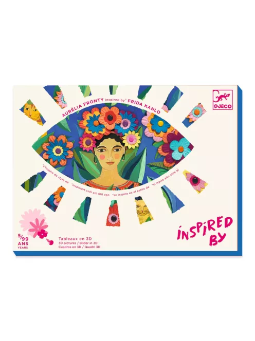 Djeco Design by Művészeti műhely Virágdíszben - Inspired by Frida Kahlo Coyoacán