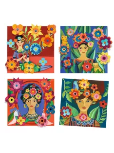   Djeco Design by Művészeti műhely Virágdíszben - Inspired by Frida Kahlo Coyoacán