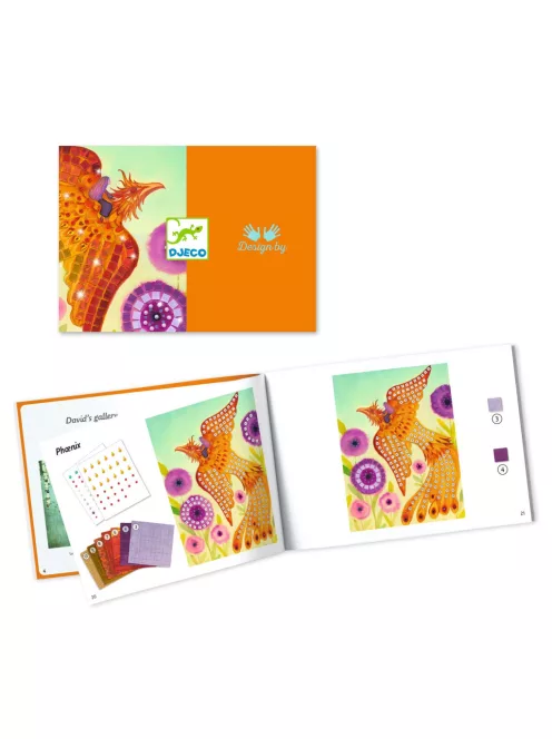 Djeco: Design by Mozaikkép készítés - Mítikus lények