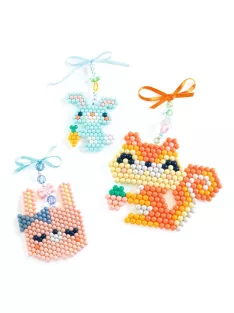   Djeco Artistic Aqua Vizes gyöngykirakó készlet Bundás barátok - Furry friends