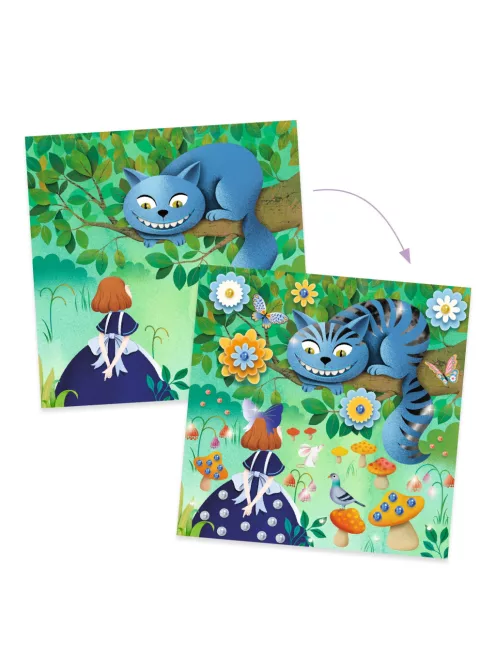 Djeco Művészeti műhely Meseillusztráció Alíz Csodaországban - In Wonderland