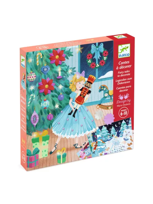 Djeco Művészeti műhely Meseillusztráció Diótörő - Nutcracker
