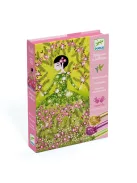 Djeco Csillámkép készítő - Csillogó ruhák - Glitter dresses