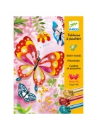Djeco Csillámkép készítő - Pillangók 