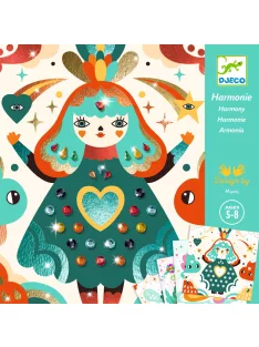 Djeco Design by Fémfóliás színezés Harmónia - Harmony