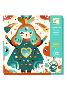 Djeco Design by Fémfóliás színezés Harmónia - Harmony