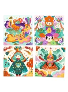 Djeco Design by Fémfóliás színezés Harmónia - Harmony