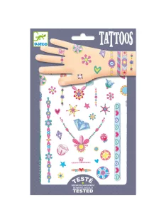   Djeco Tetováló matricák Jenni ékszerei - Jenni's Jewels