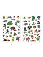 Djeco Tetováló matricák Szupehősök - Heroes vs villains