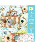 Djeco Design by Meglepetés színezők Maló utazásai - Malo’s trip