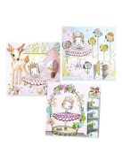 Djeco Design by Meglepetés színezők Pupi kis ajtói - Pupi's little doors