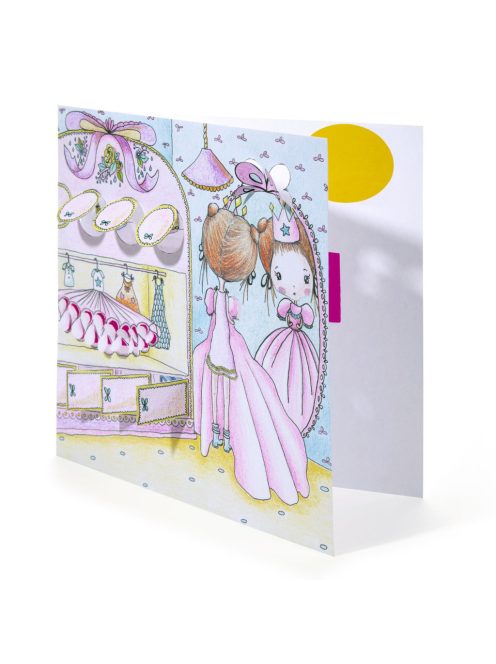 Djeco Design by Meglepetés színezők Pupi kis ajtói - Pupi's little doors