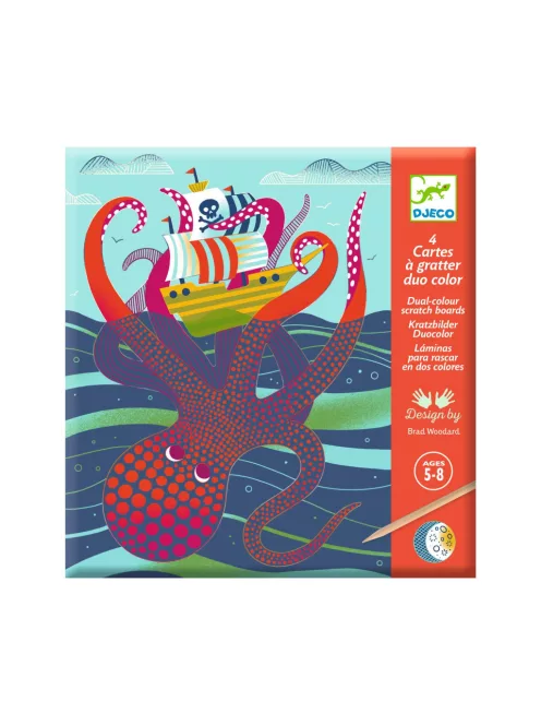Djeco Design by Karckép technika Fent és lent - Topsy-turvy