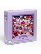 Djeco Fagyöngyök Pillangók - Wooden beads buterflies