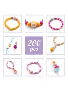 Djeco Gyöngyfűzés Fagyöngyök és figurák - Beads and figurines