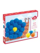 Djeco Pompom képkészítő, Óriás pompom állatok
