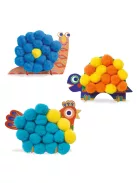 Djeco Pompom képkészítő, Óriás pompom állatok