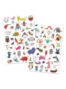 Djeco Tetováló matricák Cukik és viccesek - Little critters