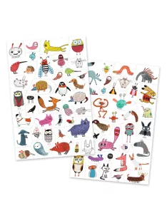  Djeco Tetováló matricák Cukik és viccesek - Little critters