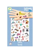Djeco Tetováló matricák Cukik és viccesek - Little critters