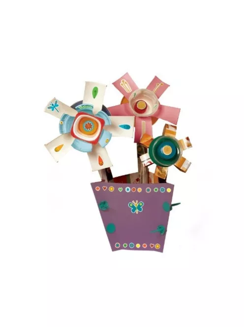 Makedo Find & Make - Virágcsokor Flowers