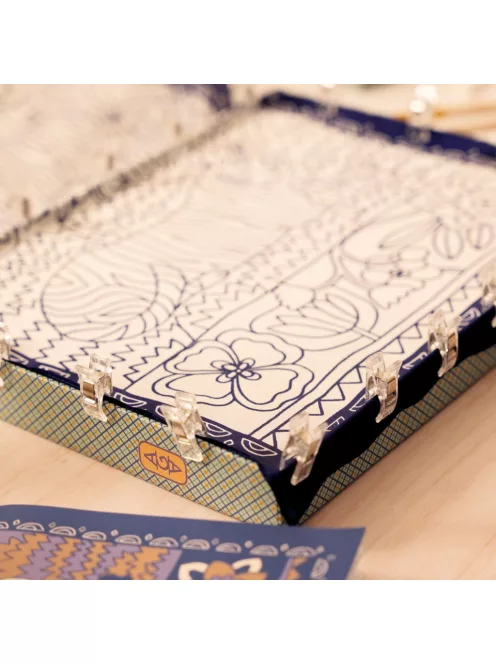AGA Műterem 10 Selyem festés Tigrisek - Atelier 10 Silk Painting