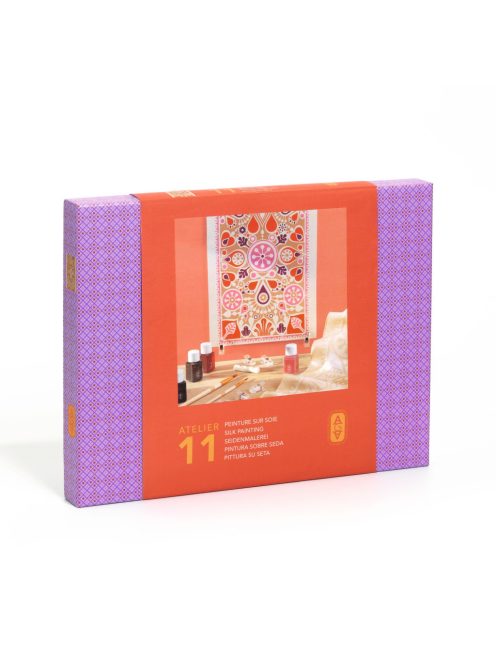 AGA Műterem 11 Selyem festés Mandalák - Atelier 11 Silk Painting