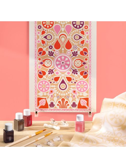 AGA Műterem 11 Selyem festés Mandalák - Atelier 11 Silk Painting