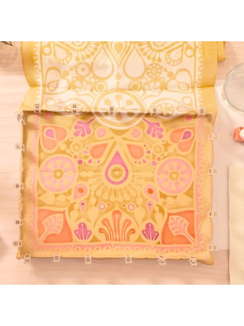 AGA Műterem 11 Selyem festés Mandalák - Atelier 11 Silk Painting