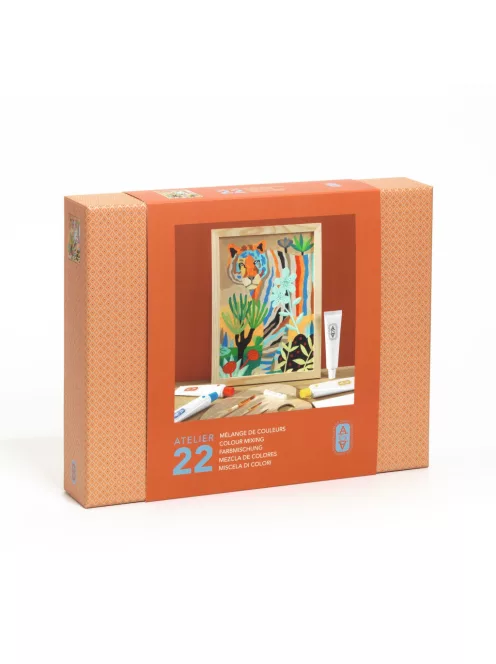 AGA Műterem 22 Színkeverés Tigris - Atelier 22 Colour Mixing