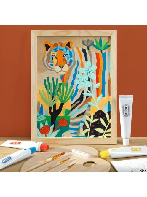 AGA Műterem 22 Színkeverés Tigris - Atelier 22 Colour Mixing