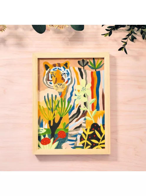 AGA Műterem 22 Színkeverés Tigris - Atelier 22 Colour Mixing