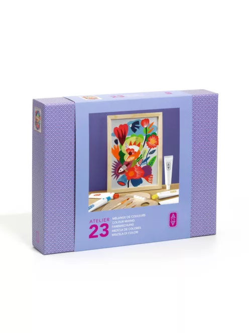 AGA Műterem 23  Színkeverés Csendélet - Atelier 23 Colour Mixing