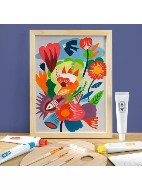 AGA Műterem 23  Színkeverés Csendélet - Atelier 23 Colour Mixing