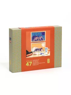   AGA Műterem 47 Gélnyomtatás Éjjel és nappal - Atelier 47 Gel Printing