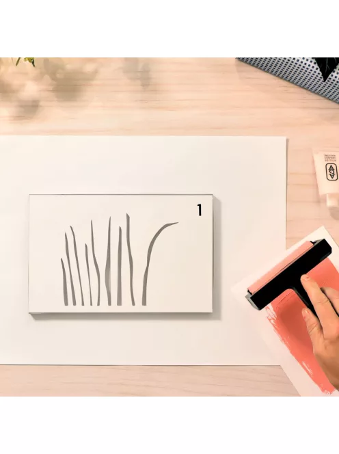 AGA Műterem 47 Gélnyomtatás Éjjel és nappal - Atelier 47 Gel Printing