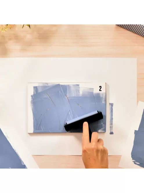 AGA Műterem 47 Gélnyomtatás Éjjel és nappal - Atelier 47 Gel Printing