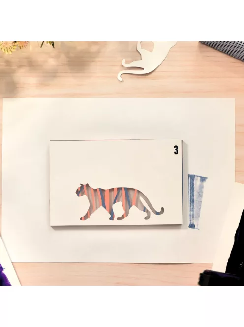 AGA Műterem 47 Gélnyomtatás Éjjel és nappal - Atelier 47 Gel Printing