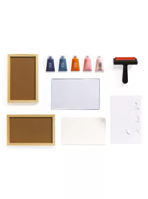 AGA Műterem 47 Gélnyomtatás Éjjel és nappal - Atelier 47 Gel Printing