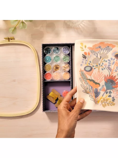 AGA Műterem 58 Gyöngyhímzés Gyöngyvirág - Atelier 58 Beadwork