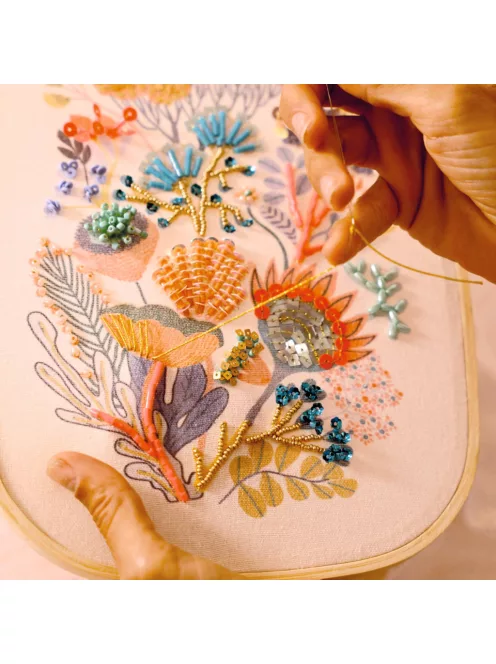 AGA Műterem 58 Gyöngyhímzés Gyöngyvirág - Atelier 58 Beadwork